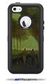 Vincent Van Gogh Country Lane - Decal Style Vinyl Skin fits Otterbox Defender iPhone 5C Case (CASE SOLD SEPARATELY)