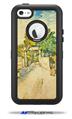 Vincent Van Gogh Entrance To The Moulin De La Galette - Decal Style Vinyl Skin fits Otterbox Defender iPhone 5C Case (CASE SOLD SEPARATELY)