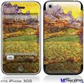 iPhone 3GS Skin - Vincent Van Gogh A Meadow in the Mountains Le Mas de Saint-Paul