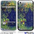 iPhone 3GS Skin - Vincent Van Gogh Allee in the Park
