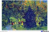 Poster 36"x24" - Vincent Van Gogh Allee in the Park