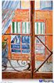 Poster 24"x36" - Vincent Van Gogh A Pork-Butchers Shop Seen from a Window