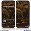 iPhone 4 Decal Style Vinyl Skin - Vincent Van Gogh Waterwheels (DOES NOT fit newer iPhone 4S)