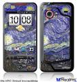 HTC Droid Incredible Skin - Vincent Van Gogh Starry Night