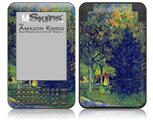 Vincent Van Gogh Allee in the Park - Decal Style Skin fits Amazon Kindle 3 Keyboard (with 6 inch display)