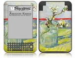 Vincent Van Gogh Almond Blossom Branch - Decal Style Skin fits Amazon Kindle 3 Keyboard (with 6 inch display)