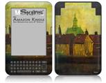 Vincent Van Gogh Cluster - Decal Style Skin fits Amazon Kindle 3 Keyboard (with 6 inch display)