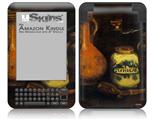 Vincent Van Gogh Coffee Mill - Decal Style Skin fits Amazon Kindle 3 Keyboard (with 6 inch display)