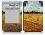 Vincent Van Gogh Ploughed Field - Decal Style Skin fits Amazon Kindle 3 Keyboard (with 6 inch display)