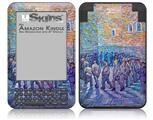 Vincent Van Gogh Prisoners Walking The Round - Decal Style Skin fits Amazon Kindle 3 Keyboard (with 6 inch display)