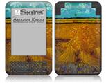 Vincent Van Gogh Sheaves - Decal Style Skin fits Amazon Kindle 3 Keyboard (with 6 inch display)