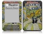 Vincent Van Gogh Street And Road In Auvers - Decal Style Skin fits Amazon Kindle 3 Keyboard (with 6 inch display)
