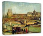 Gallery Wrapped 11x14x1.5  Canvas Art - Vincent Van Gogh Bologne