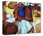 Gallery Wrapped 11x14x1.5  Canvas Art - Vincent Van Gogh Breton Women After Emile Bernard