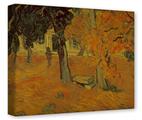 Gallery Wrapped 11x14x1.5  Canvas Art - Vincent Van Gogh Garden