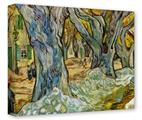 Gallery Wrapped 11x14x1.5  Canvas Art - Vincent Van Gogh Roadman