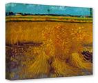 Gallery Wrapped 11x14x1.5  Canvas Art - Vincent Van Gogh Sheaves