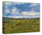 Gallery Wrapped 11x14x1.5  Canvas Art - Vincent Van Gogh Stacks