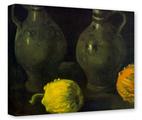 Gallery Wrapped 11x14x1.5  Canvas Art - Vincent Van Gogh Two Jars