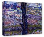 Gallery Wrapped 11x14x1.5  Canvas Art - Vincent Van Gogh View Of Arles