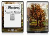 Vincent Van Gogh Autumn Landscape With Four Trees - Decal Style Skin (fits 4th Gen Kindle with 6inch display and no keyboard)