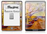 Vincent Van Gogh Boats Of Saintes-Maries - Decal Style Skin (fits 4th Gen Kindle with 6inch display and no keyboard)