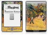 Vincent Van Gogh Entrance To The Public Park In Arles - Decal Style Skin (fits 4th Gen Kindle with 6inch display and no keyboard)
