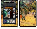Amazon Kindle Fire (Original) Decal Style Skin - Vincent Van Gogh Entrance To The Public Park In Arles