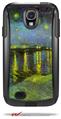 Vincent Van Gogh Rhone - Decal Style Vinyl Skin fits Otterbox Commuter Case for Samsung Galaxy S4 (CASE SOLD SEPARATELY)