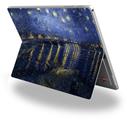 Vincent Van Gogh Starry Night Over The Rhone - Decal Style Vinyl Skin (fits Microsoft Surface Pro 4)