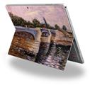 Vincent Van Gogh The Seine With The Pont De La Grande Jette - Decal Style Vinyl Skin (fits Microsoft Surface Pro 4)