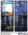 iPod Nano 4G Skin - Vincent Van Gogh Starry Night Over The Rhone