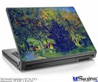 Laptop Skin (Small) - Vincent Van Gogh Allee in the Park