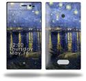 Vincent Van Gogh Starry Night Over The Rhone - Decal Style Skin (fits Nokia Lumia 928)
