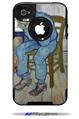 Vincent Van Gogh At Eternitys Gate - Decal Style Vinyl Skin fits Otterbox Commuter iPhone4/4s Case (CASE SOLD SEPARATELY)