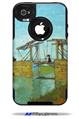 Vincent Van Gogh Bridge At Arles - Decal Style Vinyl Skin fits Otterbox Commuter iPhone4/4s Case (CASE SOLD SEPARATELY)