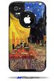 Vincent Van Gogh The Cafe Terrace On The Place Du Forum Arles At Night - Decal Style Vinyl Skin fits Otterbox Commuter iPhone4/4s Case (CASE SOLD SEPARATELY)
