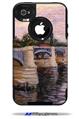 Vincent Van Gogh The Seine With The Pont De La Grande Jette - Decal Style Vinyl Skin fits Otterbox Commuter iPhone4/4s Case (CASE SOLD SEPARATELY)