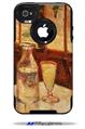Vincent Van Gogh The Still Life With Absinthe - Decal Style Vinyl Skin fits Otterbox Commuter iPhone4/4s Case (CASE SOLD SEPARATELY)