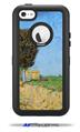 Vincent Van Gogh A Lane near Arles - Decal Style Vinyl Skin fits Otterbox Defender iPhone 5C Case (CASE SOLD SEPARATELY)