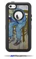 Vincent Van Gogh At Eternitys Gate - Decal Style Vinyl Skin fits Otterbox Defender iPhone 5C Case (CASE SOLD SEPARATELY)