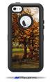 Vincent Van Gogh Autumn Landscape With Four Trees - Decal Style Vinyl Skin fits Otterbox Defender iPhone 5C Case (CASE SOLD SEPARATELY)