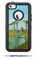 Vincent Van Gogh Bridge At Arles - Decal Style Vinyl Skin fits Otterbox Defender iPhone 5C Case (CASE SOLD SEPARATELY)