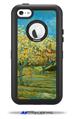 Vincent Van Gogh Orchard - Decal Style Vinyl Skin fits Otterbox Defender iPhone 5C Case (CASE SOLD SEPARATELY)