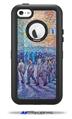 Vincent Van Gogh Prisoners Walking The Round - Decal Style Vinyl Skin fits Otterbox Defender iPhone 5C Case (CASE SOLD SEPARATELY)