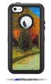 Vincent Van Gogh Public Park - Decal Style Vinyl Skin fits Otterbox Defender iPhone 5C Case (CASE SOLD SEPARATELY)