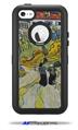 Vincent Van Gogh Street And Road In Auvers - Decal Style Vinyl Skin fits Otterbox Defender iPhone 5C Case (CASE SOLD SEPARATELY)