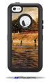 Vincent Van Gogh The Banks Of The Seine - Decal Style Vinyl Skin fits Otterbox Defender iPhone 5C Case (CASE SOLD SEPARATELY)
