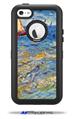 Vincent Van Gogh The Sea At Saintes-Maries - Decal Style Vinyl Skin fits Otterbox Defender iPhone 5C Case (CASE SOLD SEPARATELY)