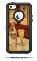 Vincent Van Gogh The Still Life With Absinthe - Decal Style Vinyl Skin fits Otterbox Defender iPhone 5C Case (CASE SOLD SEPARATELY)